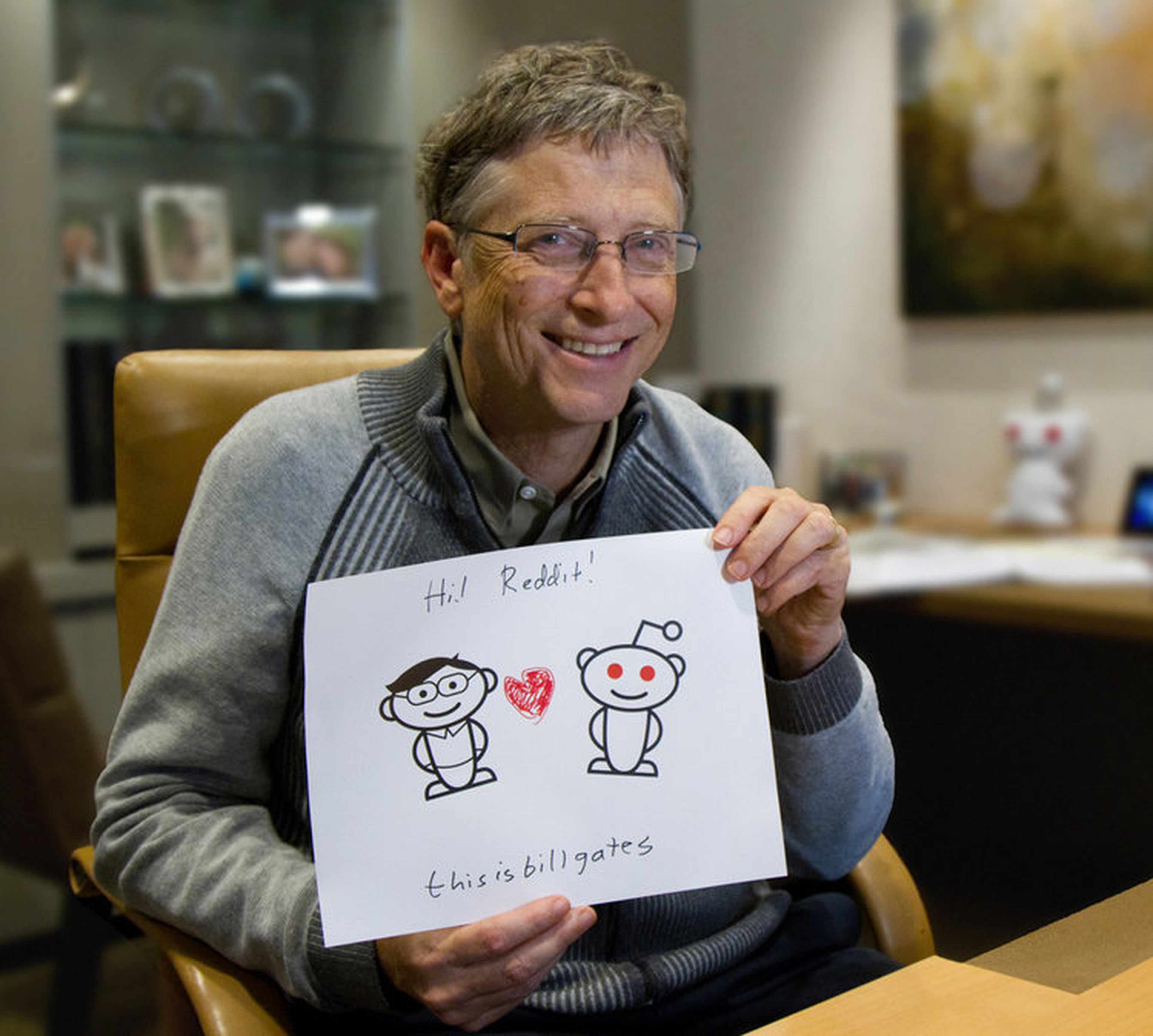 Bill Gates y Reddit