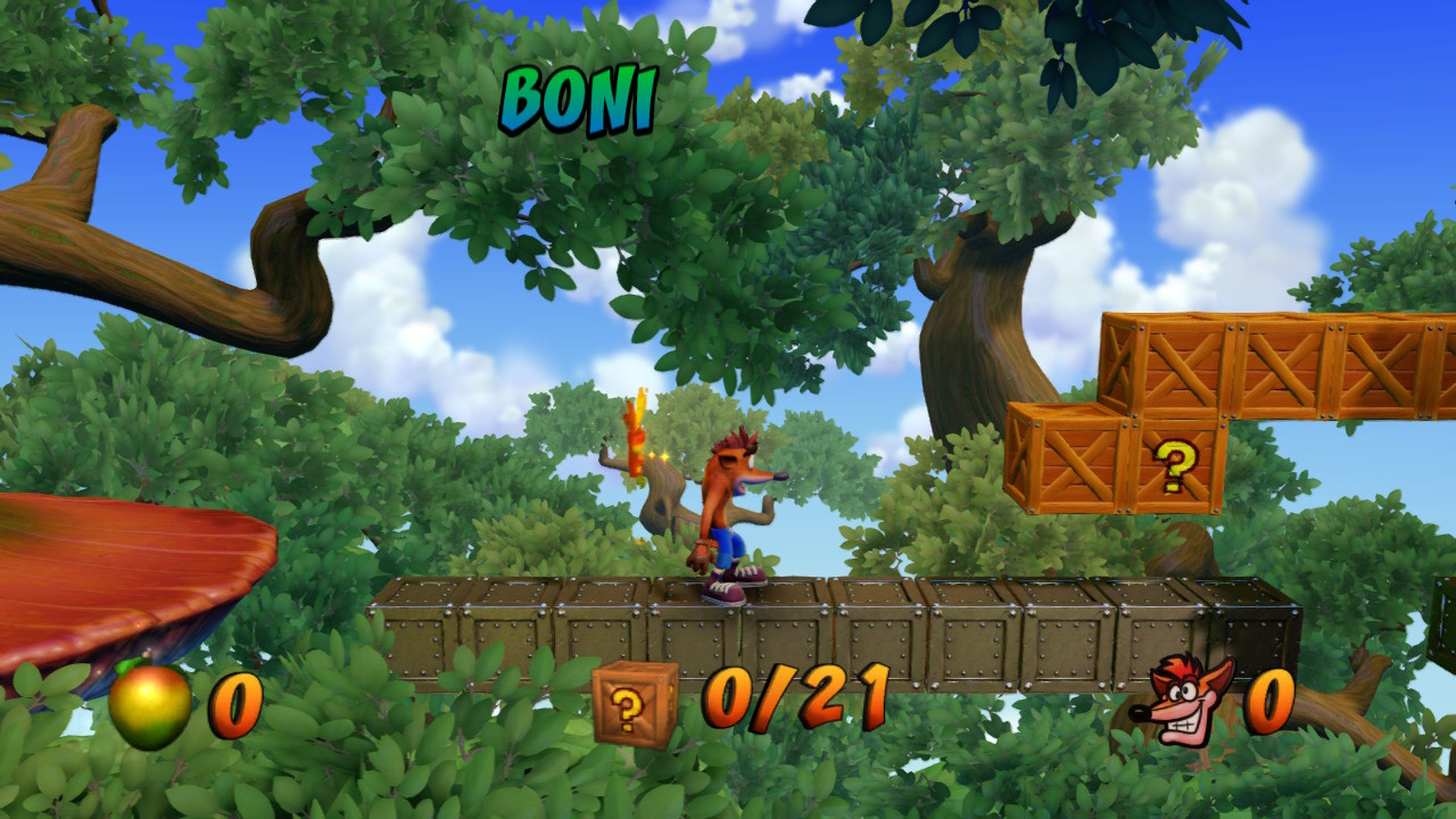 Crash Bandicoot N. Sane Trilogy en Nintendo Switch frente a la