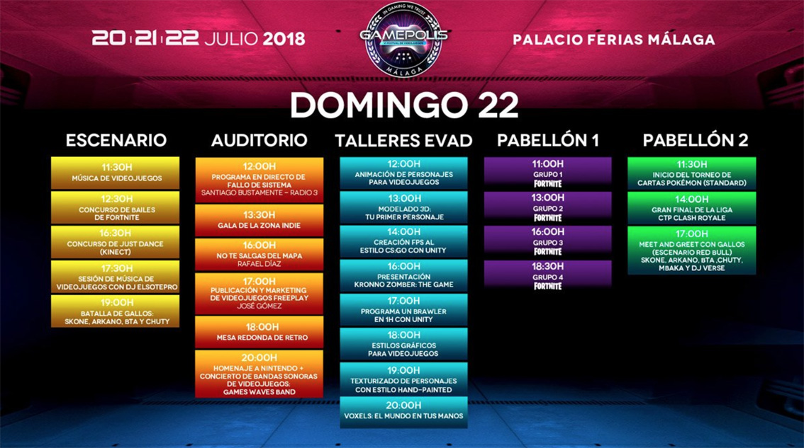 domingo 22 gamepolis domingo 22 gamepolis