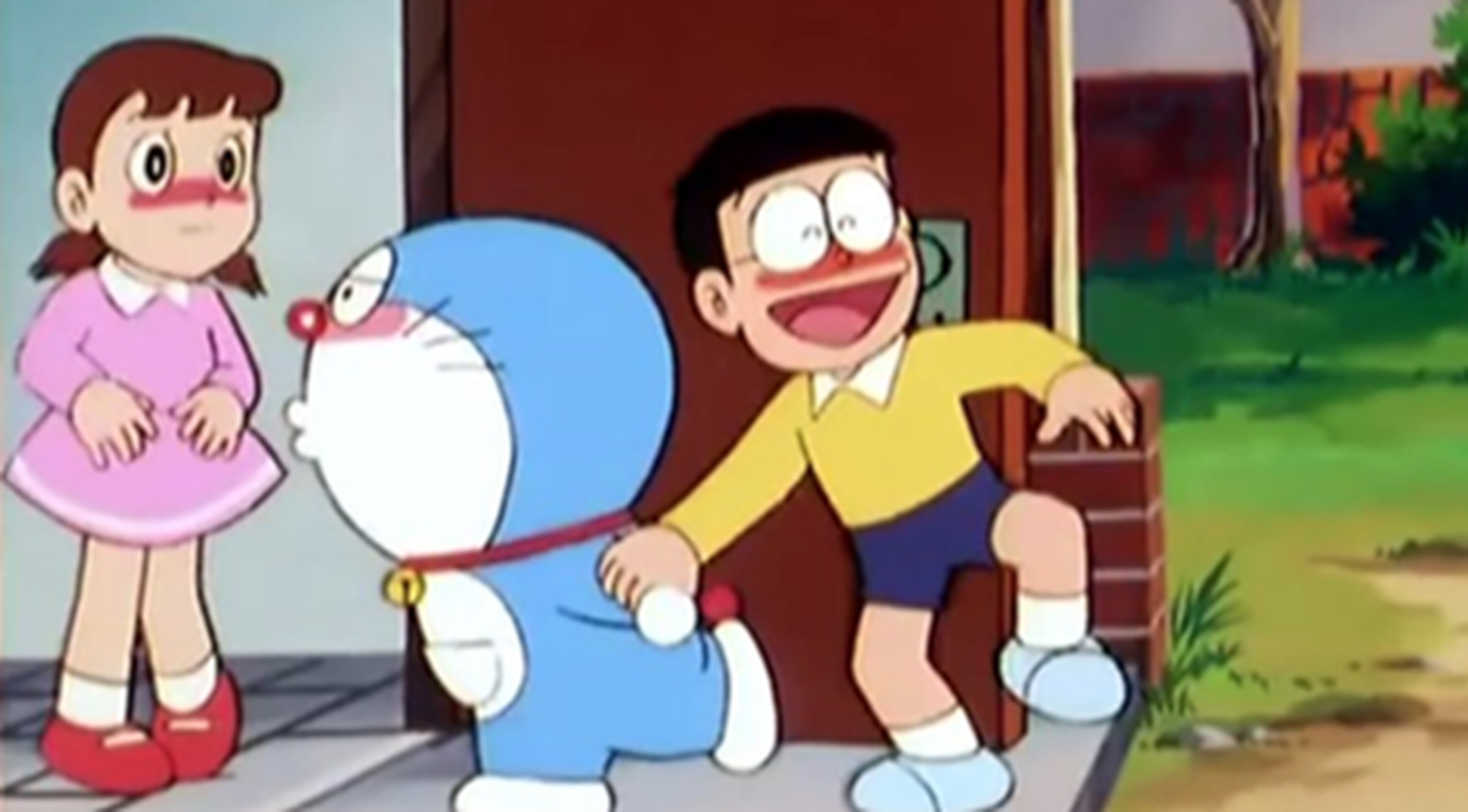Doraemon protagonistas borrachos