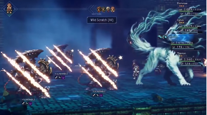 Dreadwolf Octopath Traveler dreadwolf