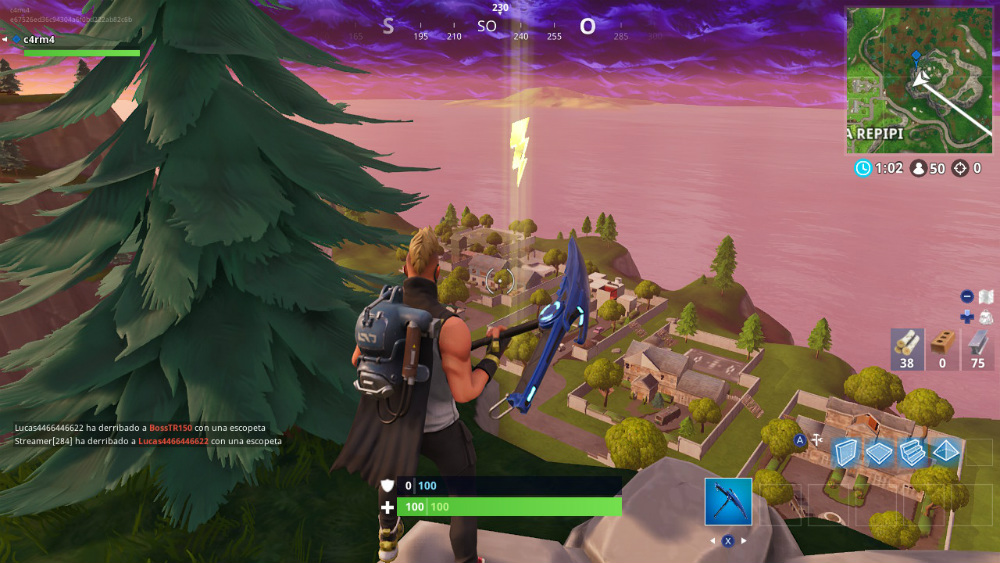 Fortnite Battle Royale - Rayos Flotantes Fortnite Battle Royale - Rayos Flotantes
