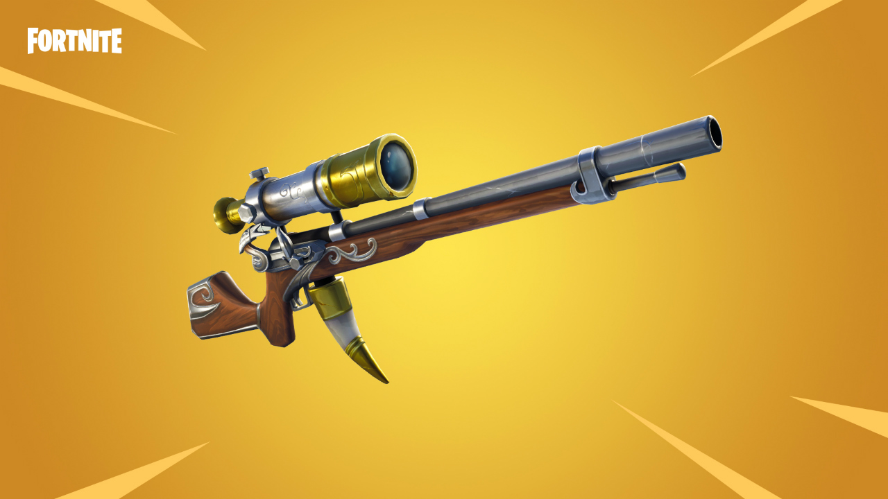 Fusil de tirador Catalejo Fortnite fusil de tirador