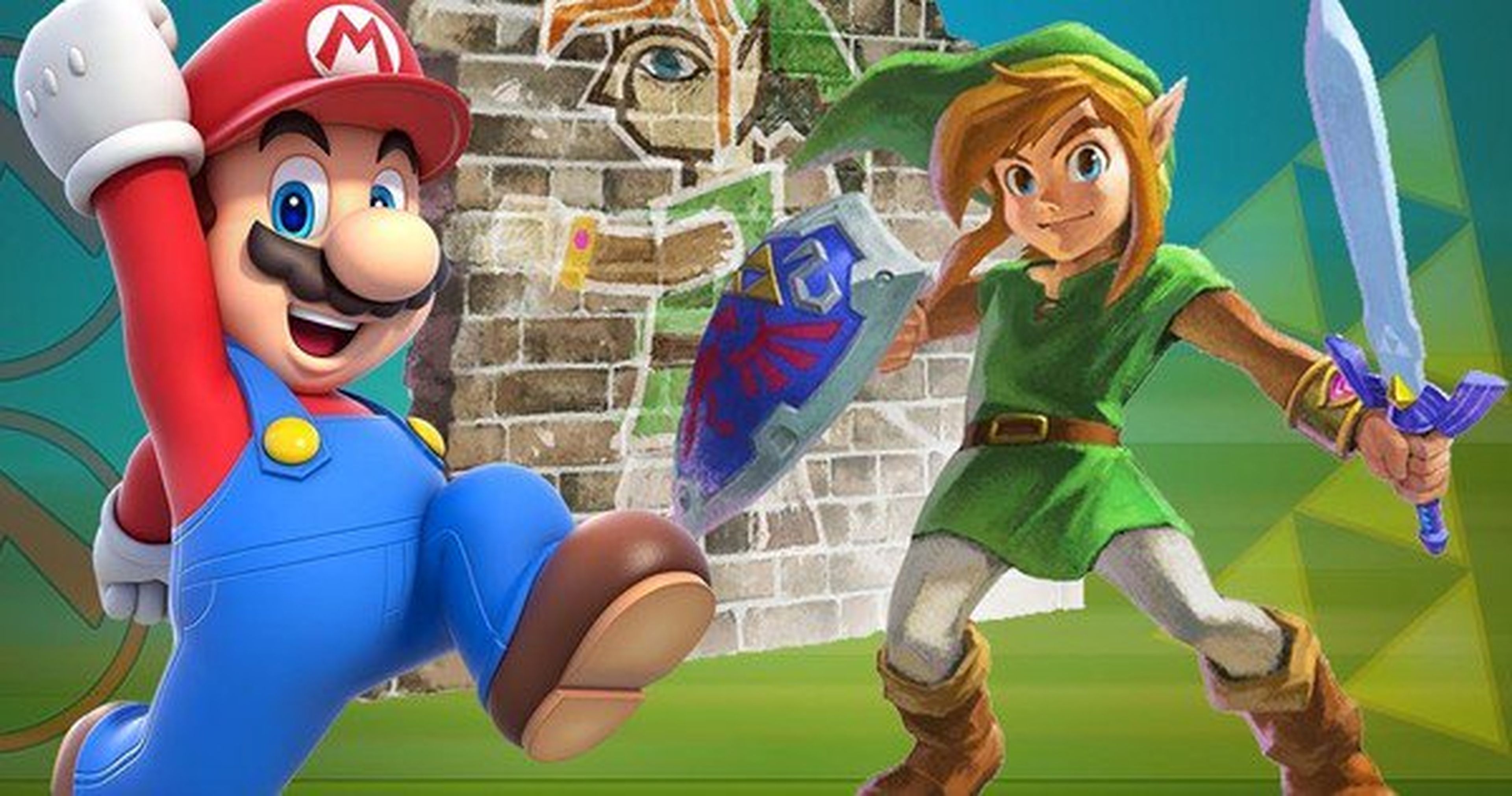 Mario y Link en Fortnite Battle Royale