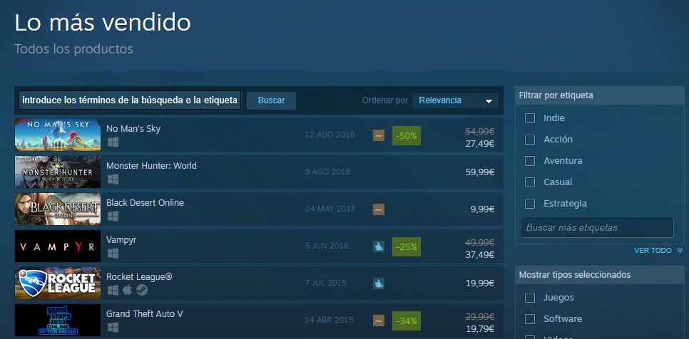 No Man's Sky NEXT ventas No Man's Sky NEXT ventas