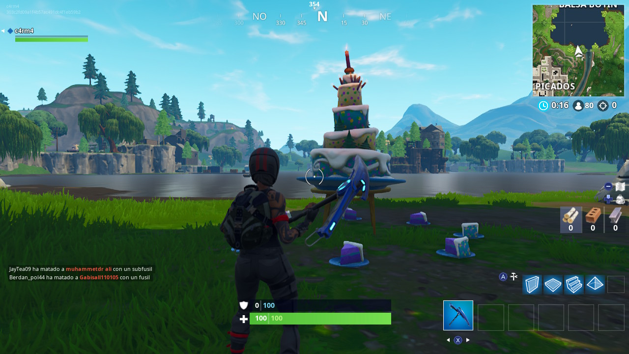 Baila Delante De Pasteles De Cumpleanos En Fortnite Como Completar - pasteles cumpleanos fortnite