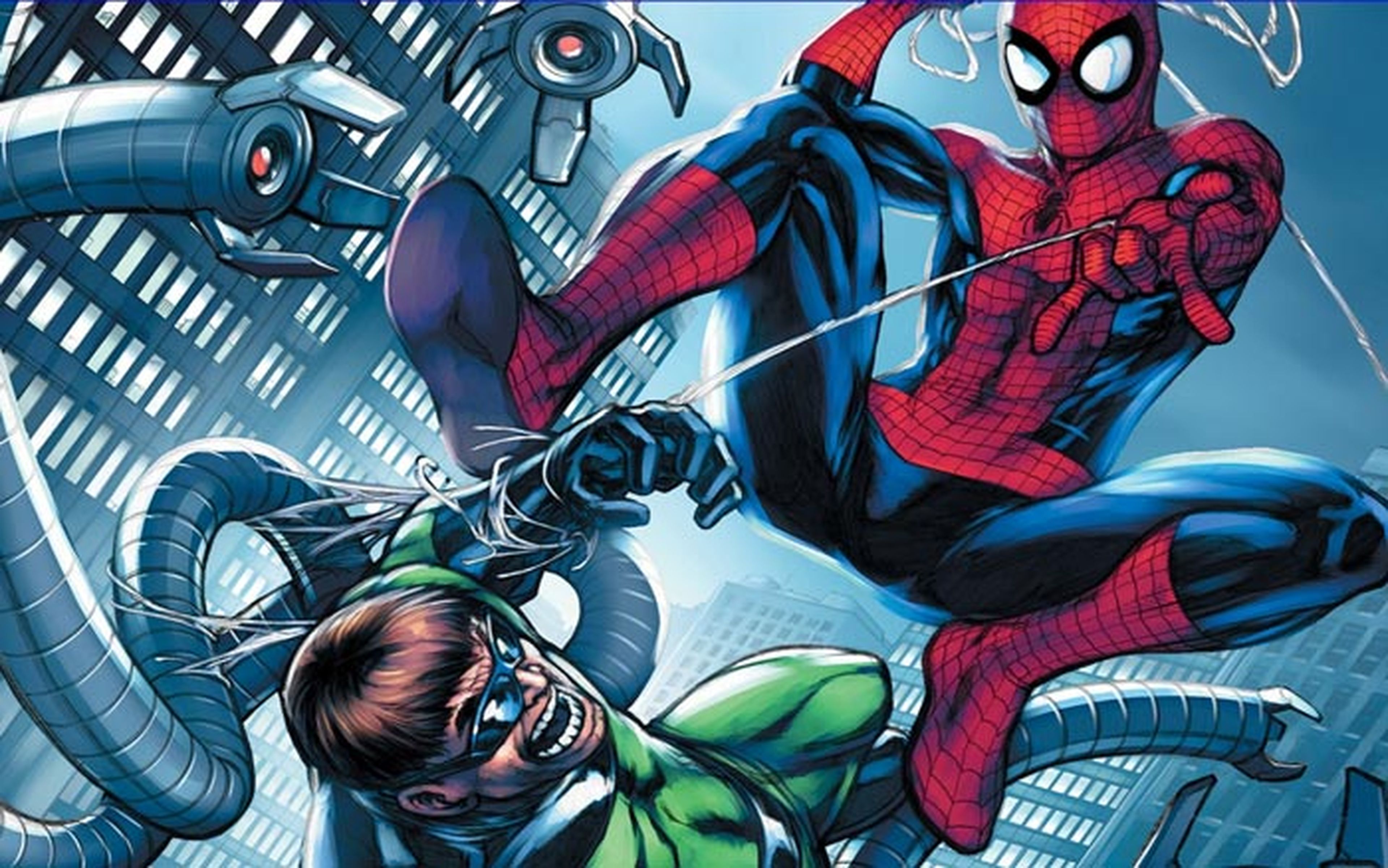 9. Otto Octavius / Doctor Octopus y Peter Parker / Spider-man