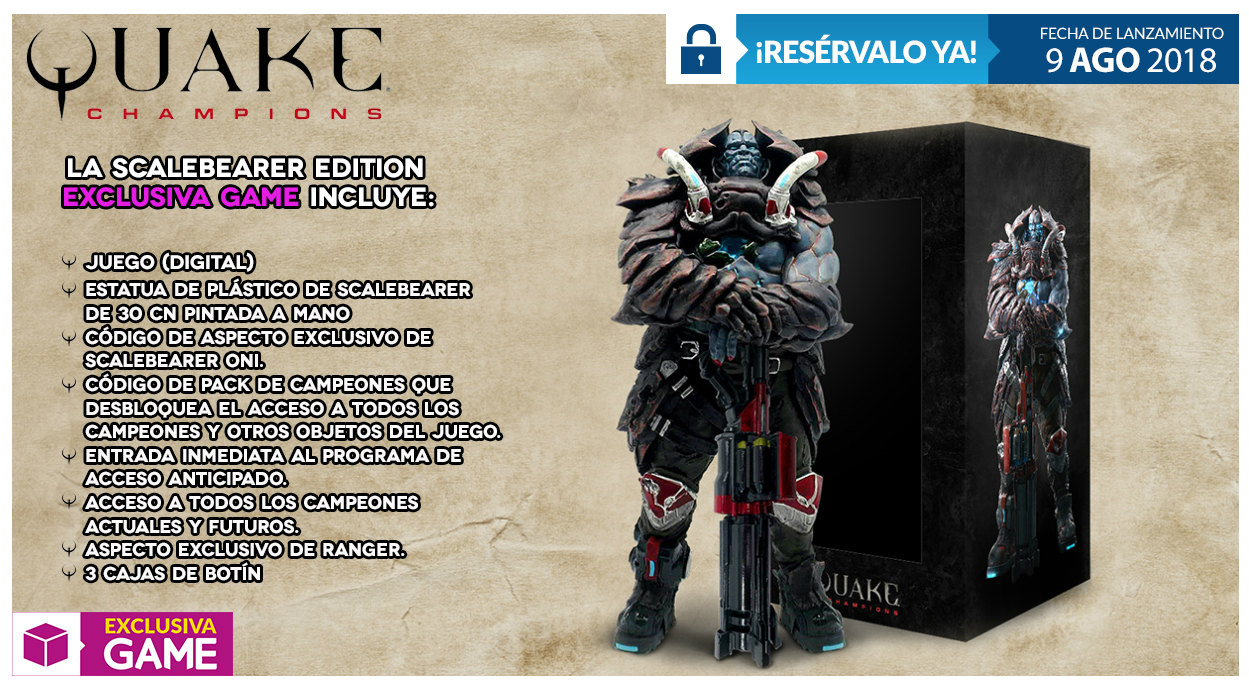 Quake Champions Scalebearer Edition GAME quake,