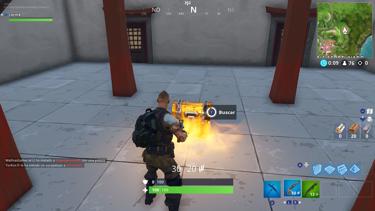 Registra 7 cofres en una misma partida Fortnite Registra 7 cofres en una misma partida Fortnite