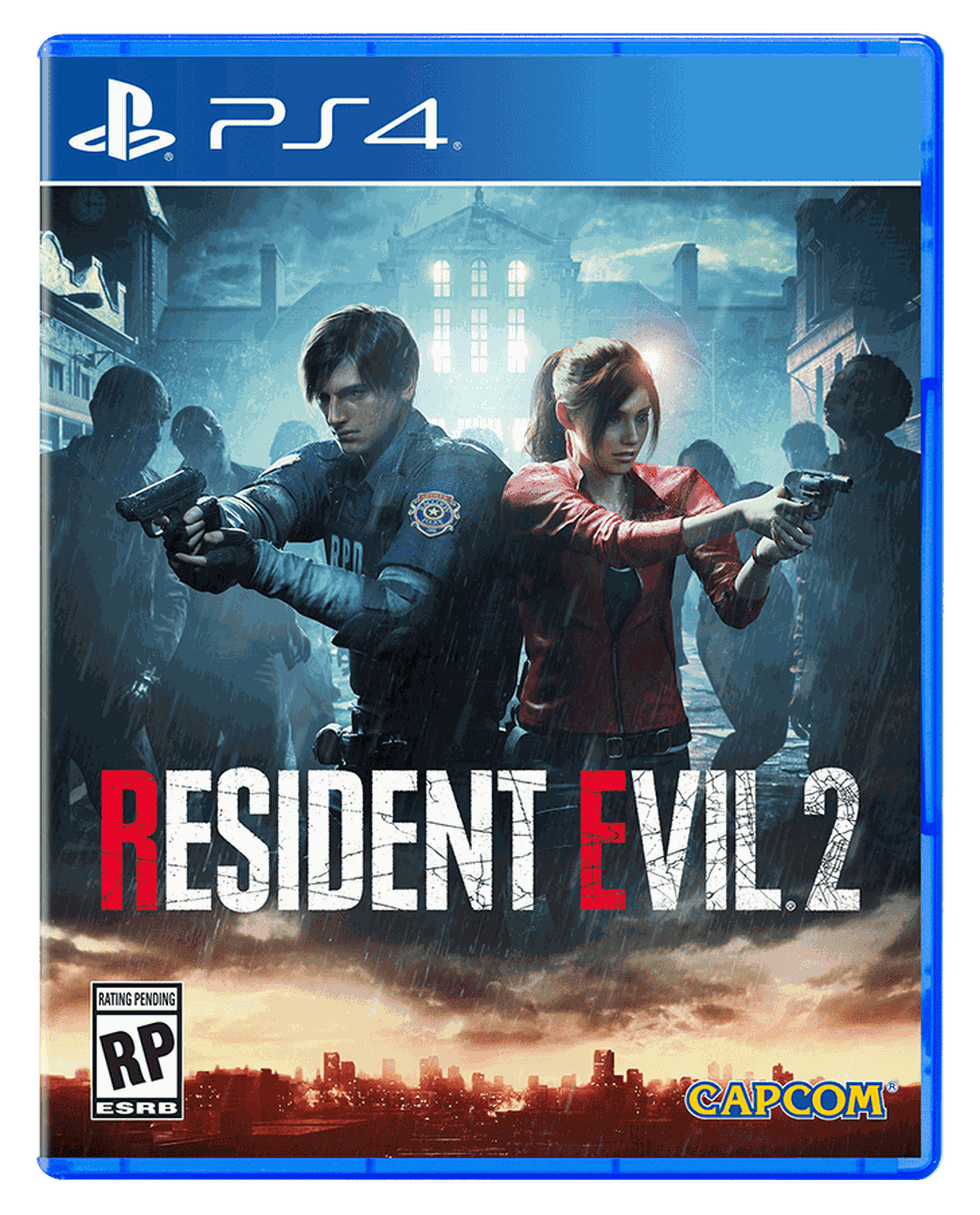 Resident Evil 2 Remake carátula oficial