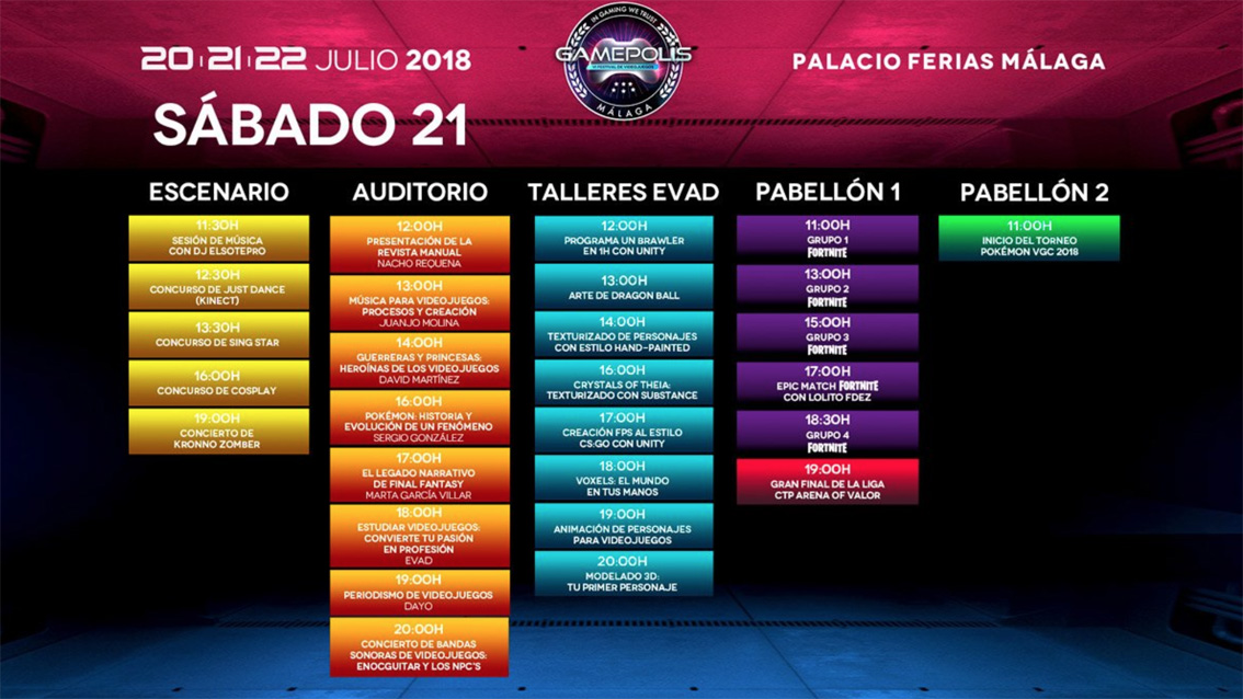 sabado 21 gamepolis sabado 21 gamepolis