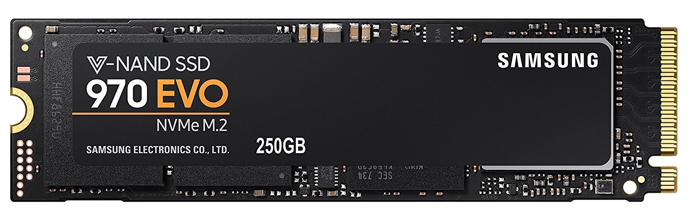 Samsung SSD 970 EVO NVMe M.2 250 GB Samsung SSD 970 EVO NVMe M.2 250 GB