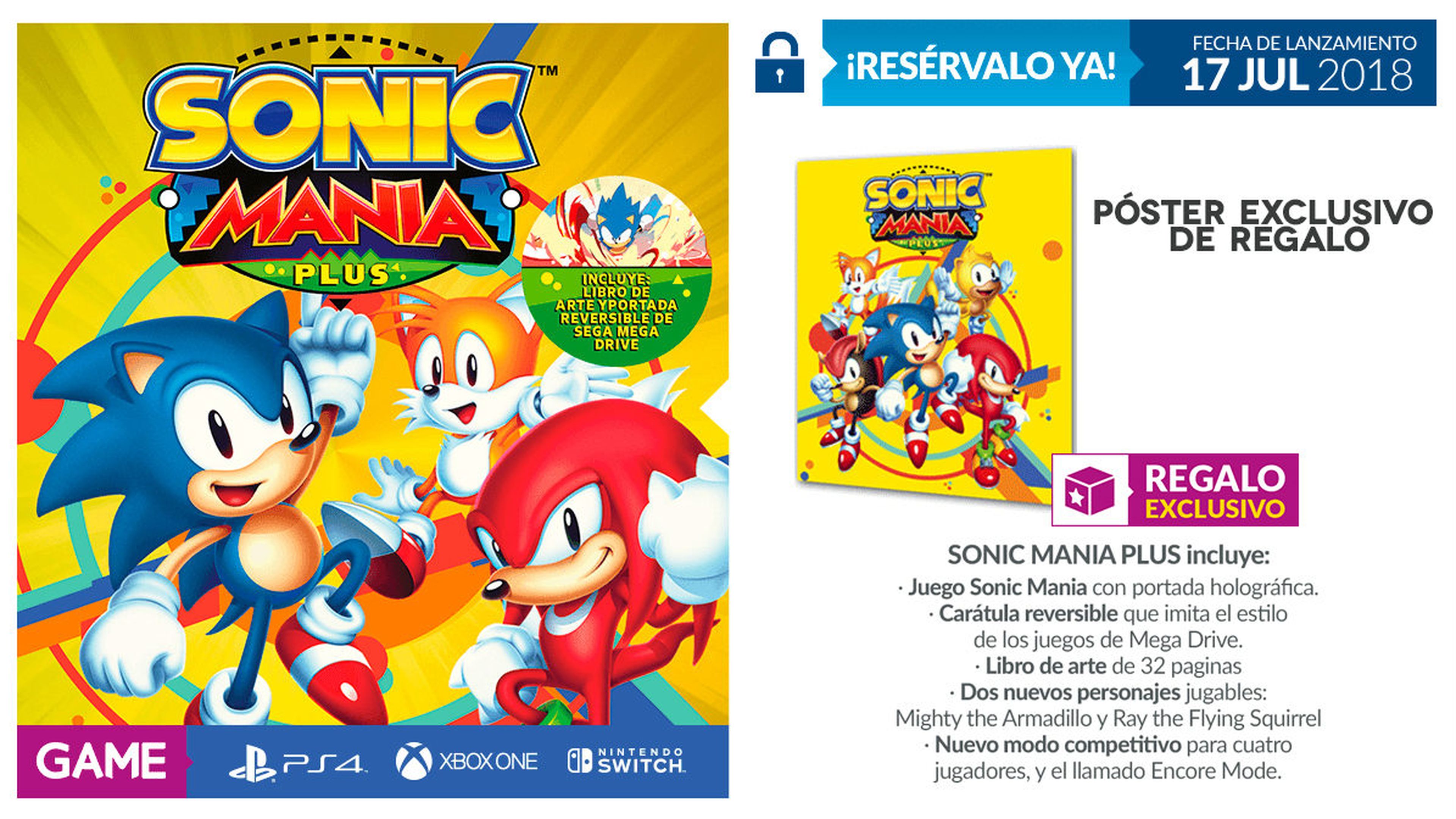 Sonic Mania Plus GAME
