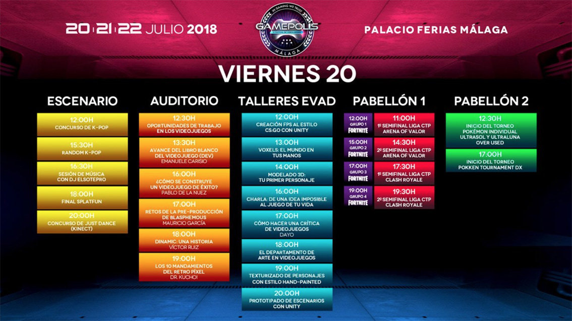 viernes 20 gamepolis viernes 20 gamepolis