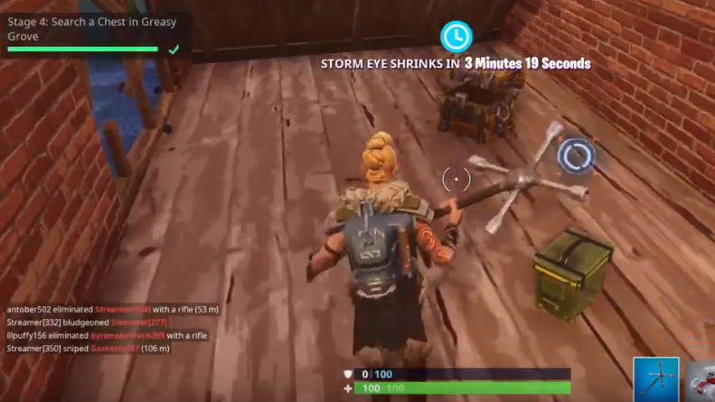 Desafío fases cofres Fortnite Desafío fases cofres Fortnite