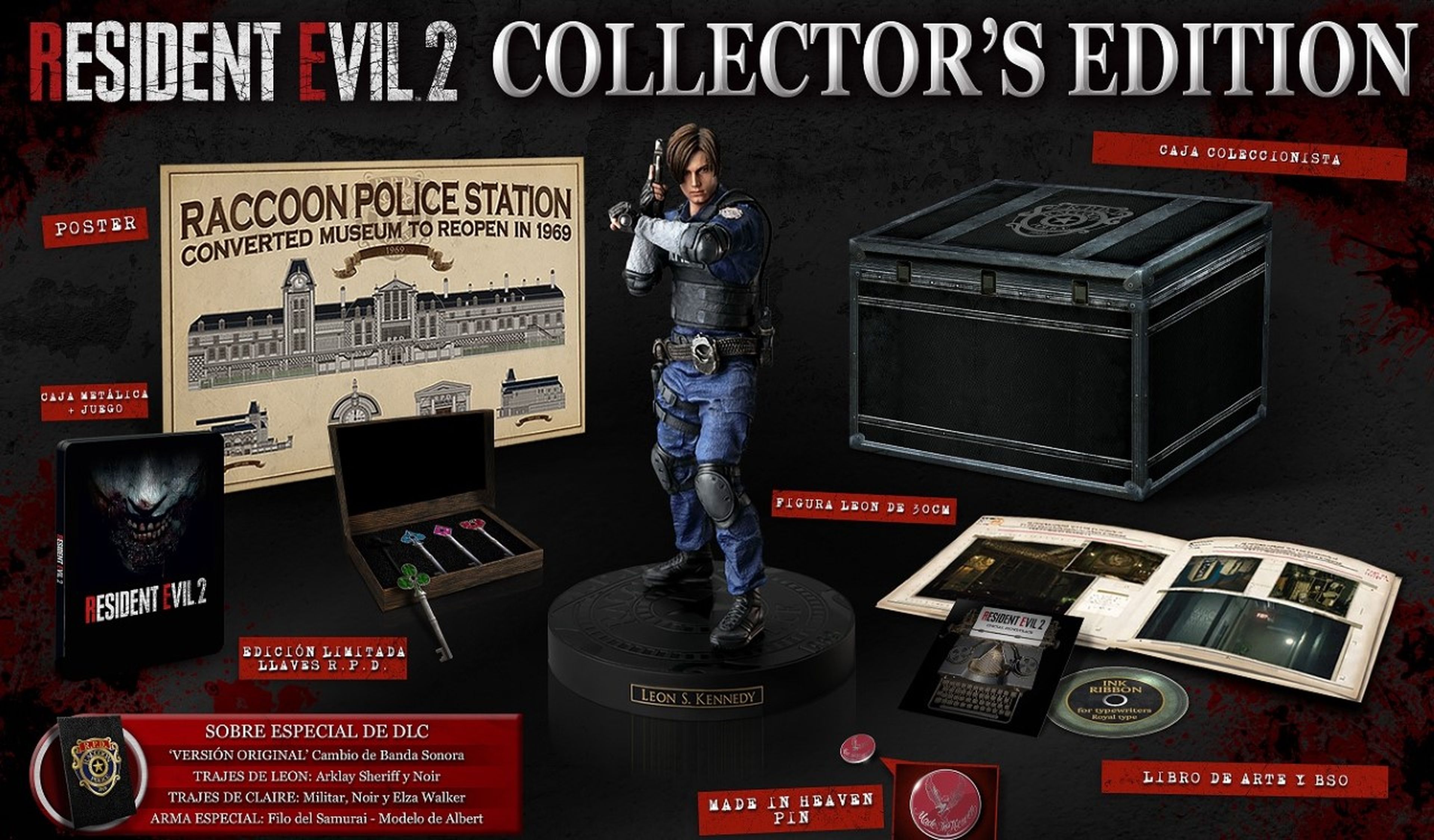 Edición Coleccionista Resident Evil 2 Remake en Europa