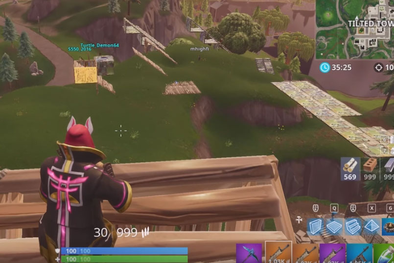 Fortnite puntería Fortnite puntería
