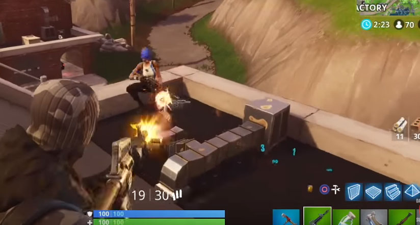 Fortnite puntería Fortnite puntería