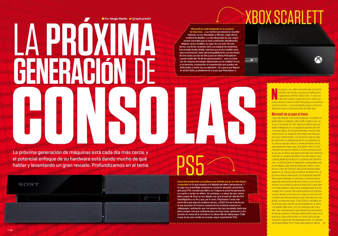 Hobby Consolas 326, a la venta con póster de NBA 2K19 Hobby Consolas 326, a la venta
