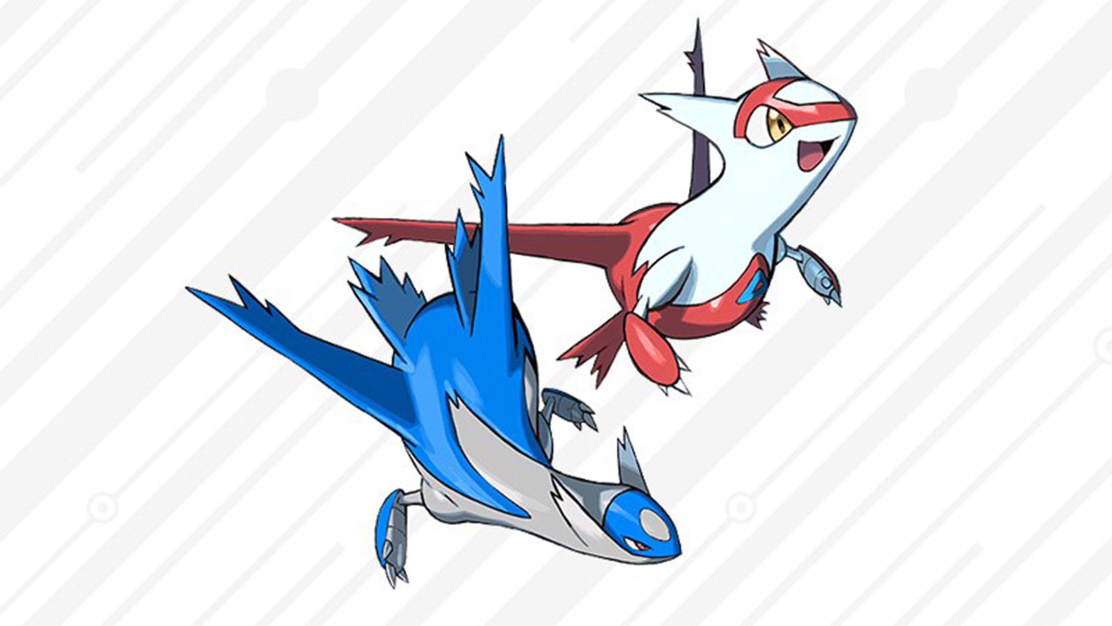 Latios y Latias Pokémon Ultrasol y Ultraluna