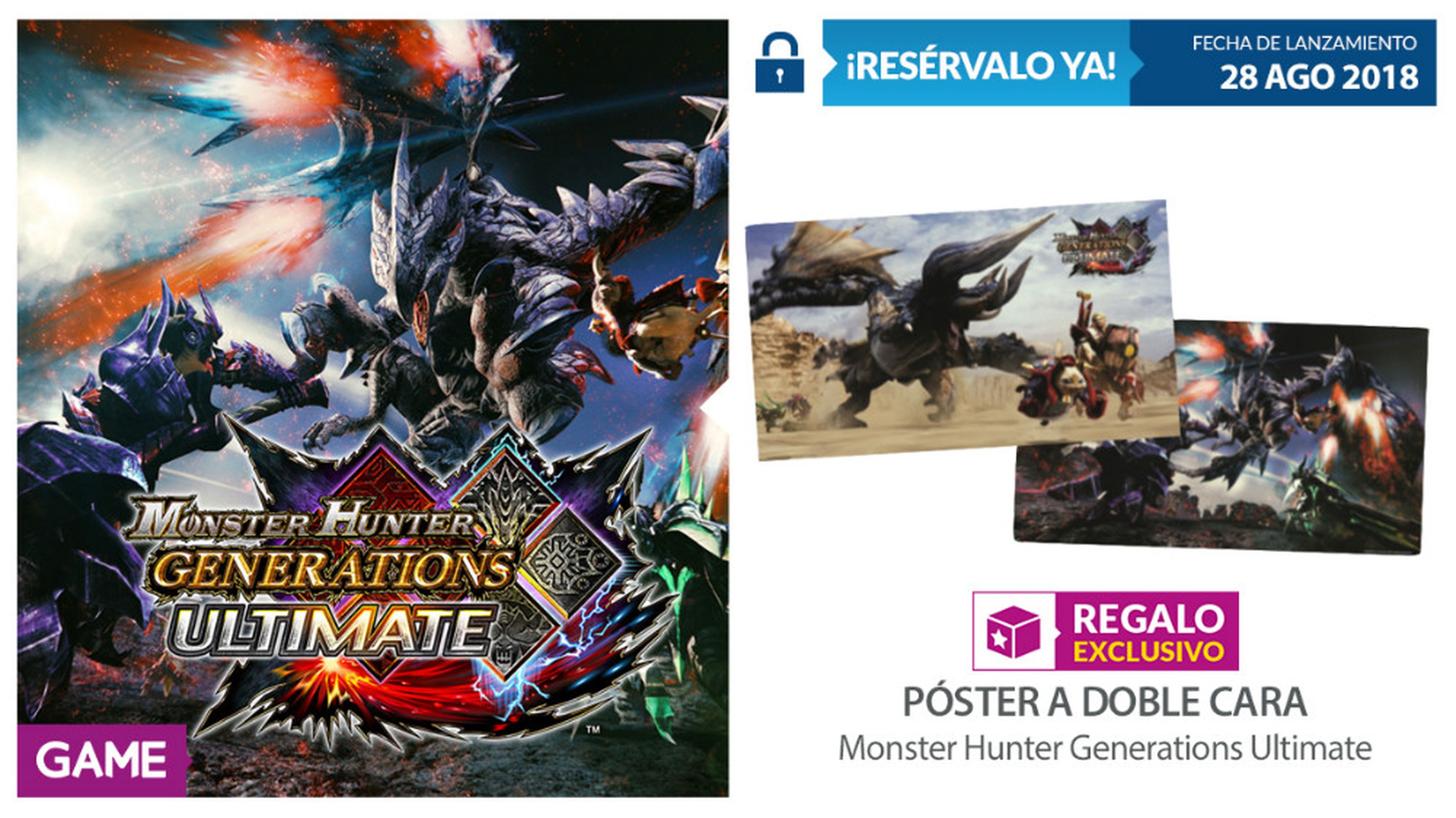 Monster Hunter Generations Ultimate en GAME