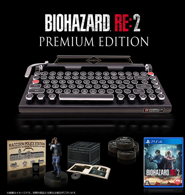 Premium Edition de Resident Evil 2 Remake edición re 2,
