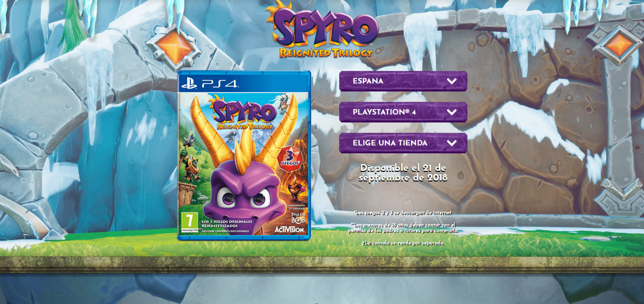 Spyro Reignited Trilogy web spyro