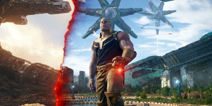 Thanos y la Gema de la Realidad Thanos y la Gema de la Realidad