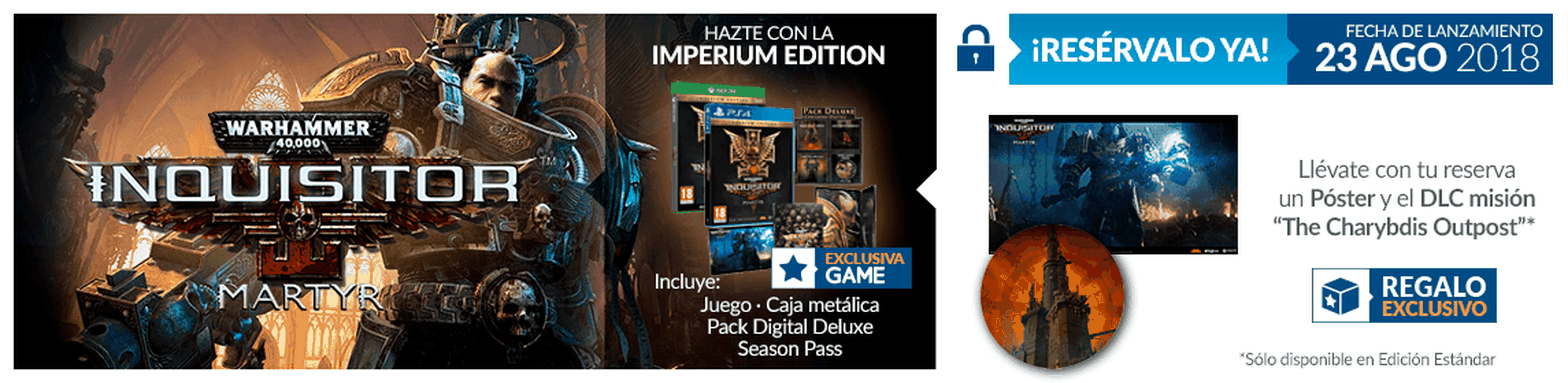 Warhammer 40.000 Inquisitor Martyr Imperium Edition en GAME