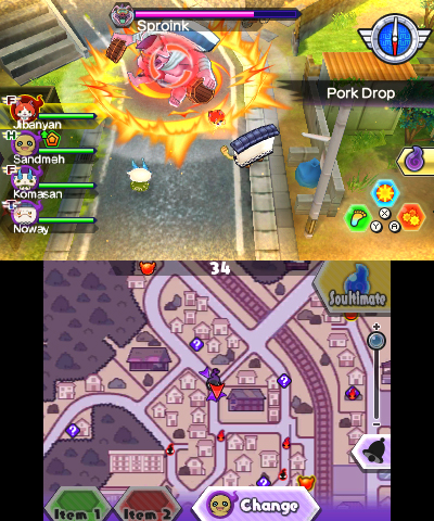 Análisis de Yo-Kai Watch Blasters 3DS yokai watch blasters
