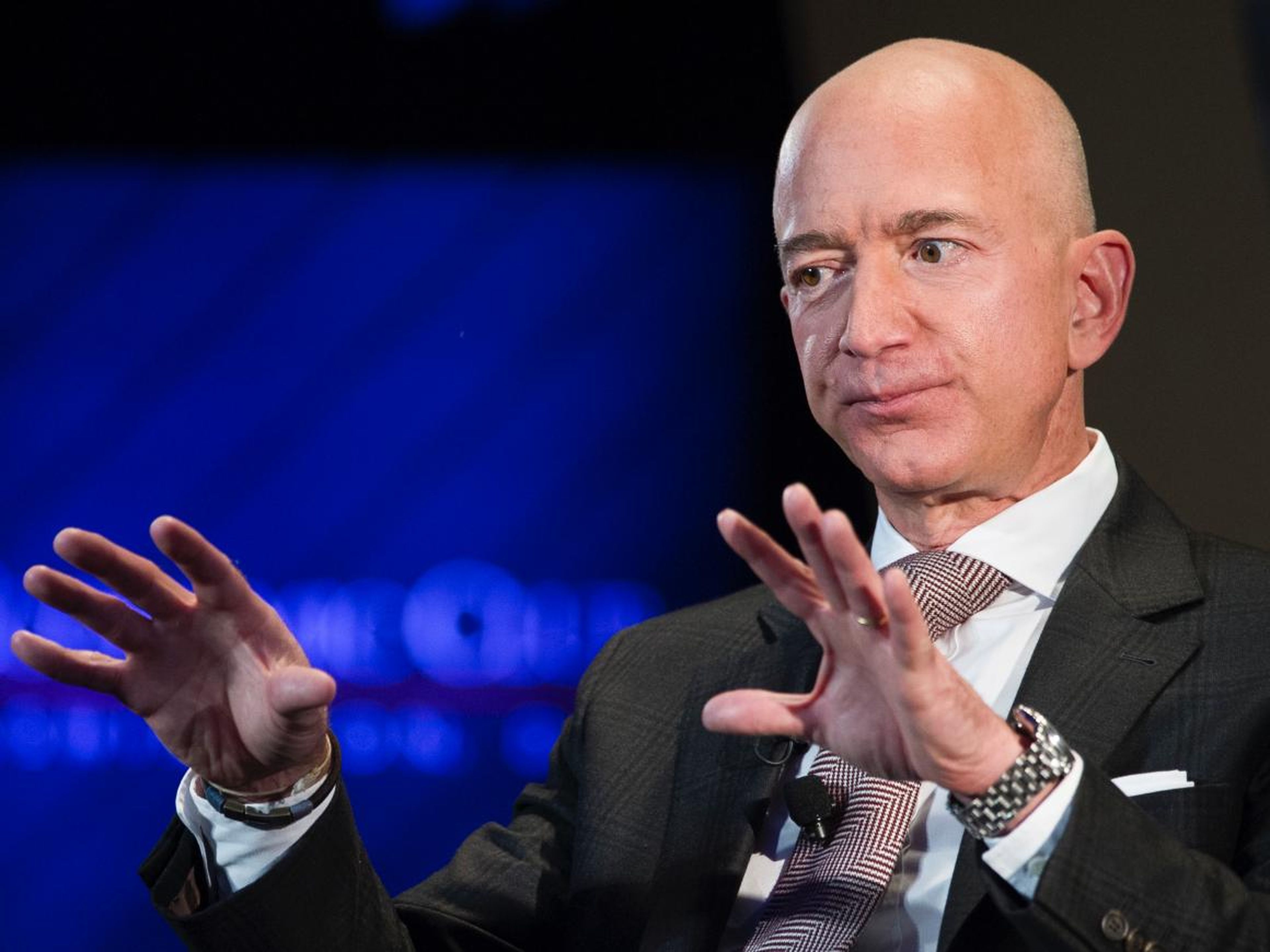 Jeff Bezos, CEO de Amazon. Cliff Owen/AP