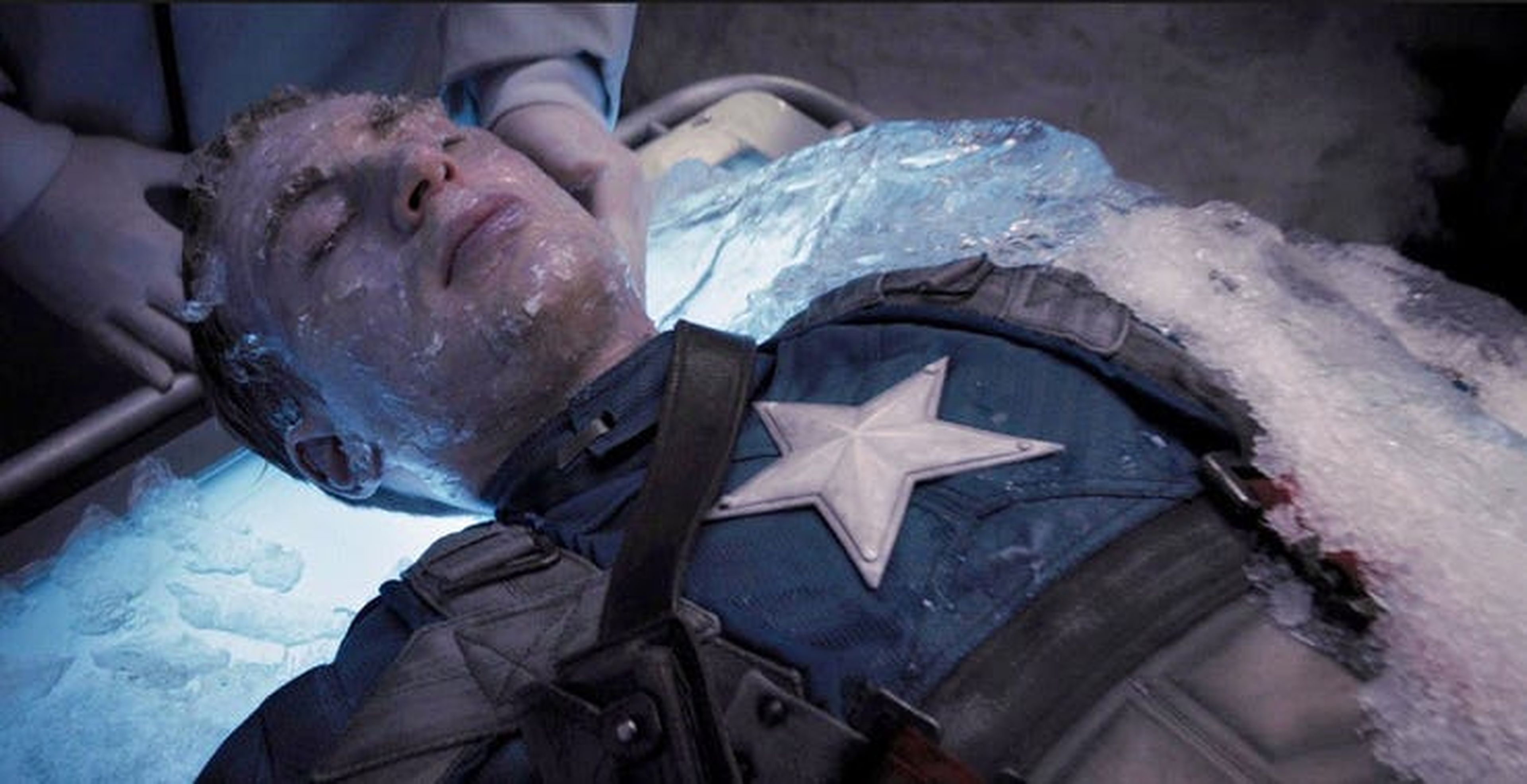 Capitán América congelado