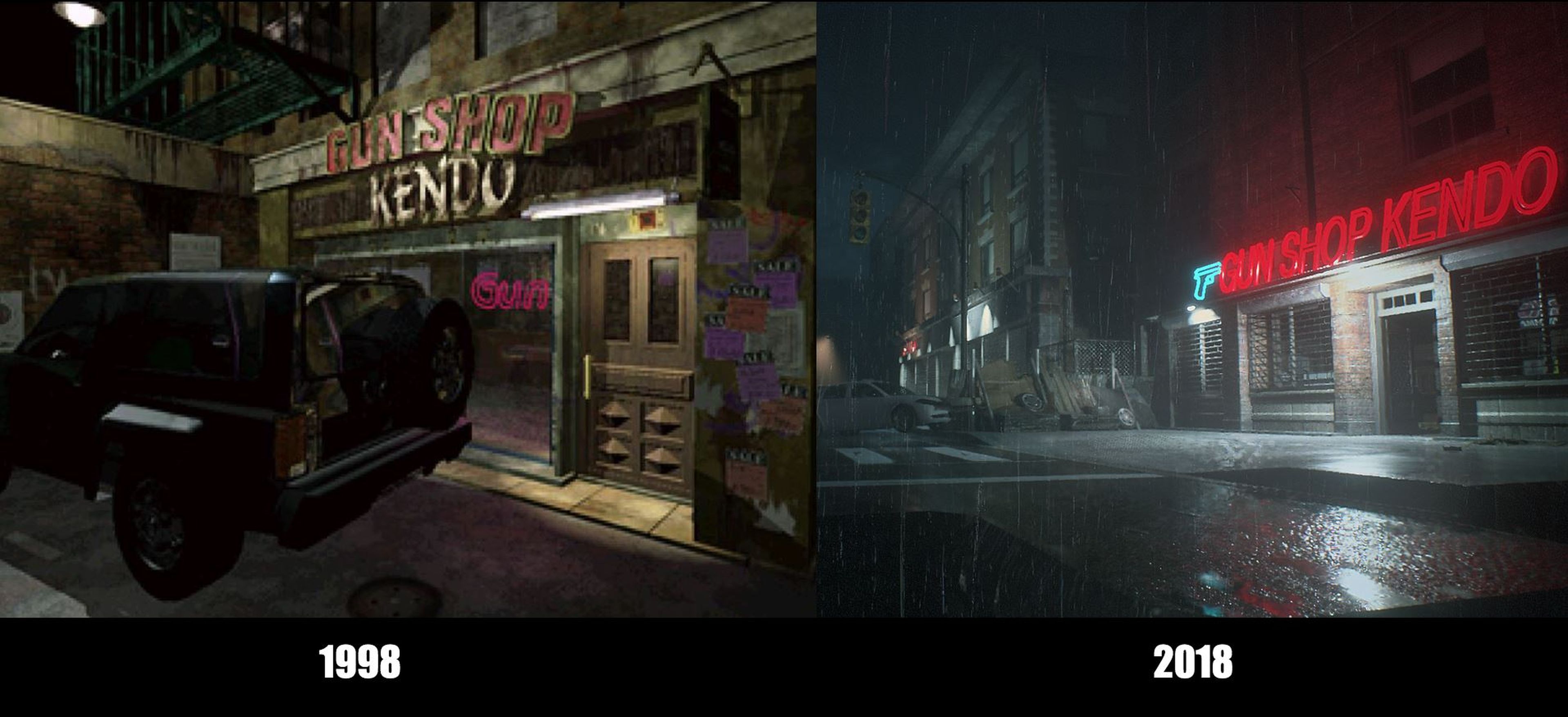 comparativa resident evil 2