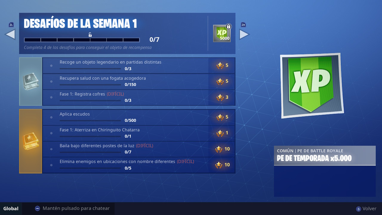 Desafíos semana 1 temporada 6 Fortnite fortnite battle royale