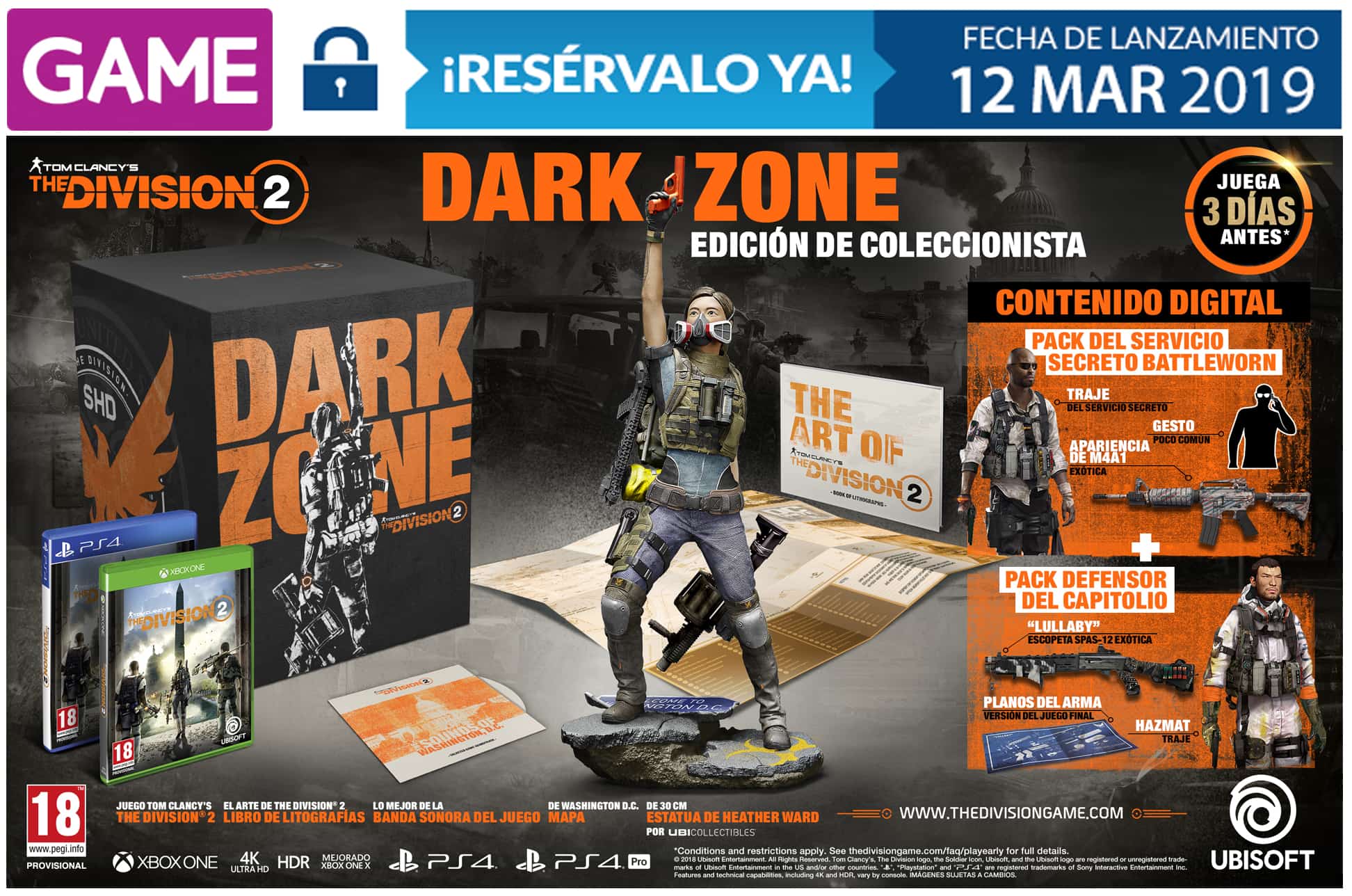 The Division 2 Ediciones GAME The Division 2 Ediciones GAME