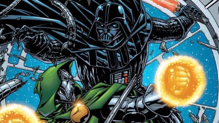 Doctor Doom y Darth Vader Doctor Doom y Darth Vader