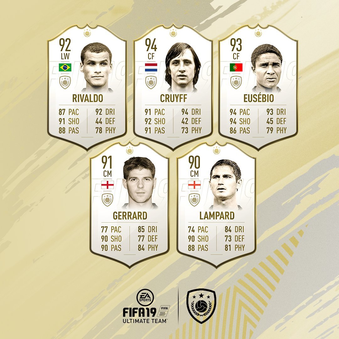 FIFA 19 Ultimate Team - Nuevos iconos FIFA 19 Ultimate Team - Nuevos iconos