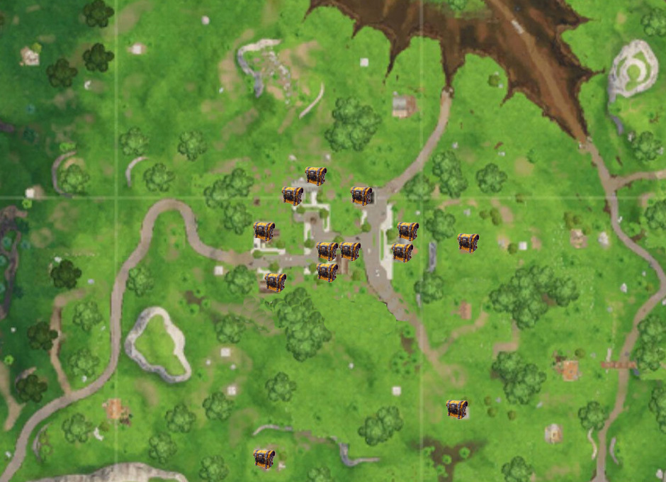 Fortnite cofres Señorío de la Sal Fortnite cofres Señorío de la Sal