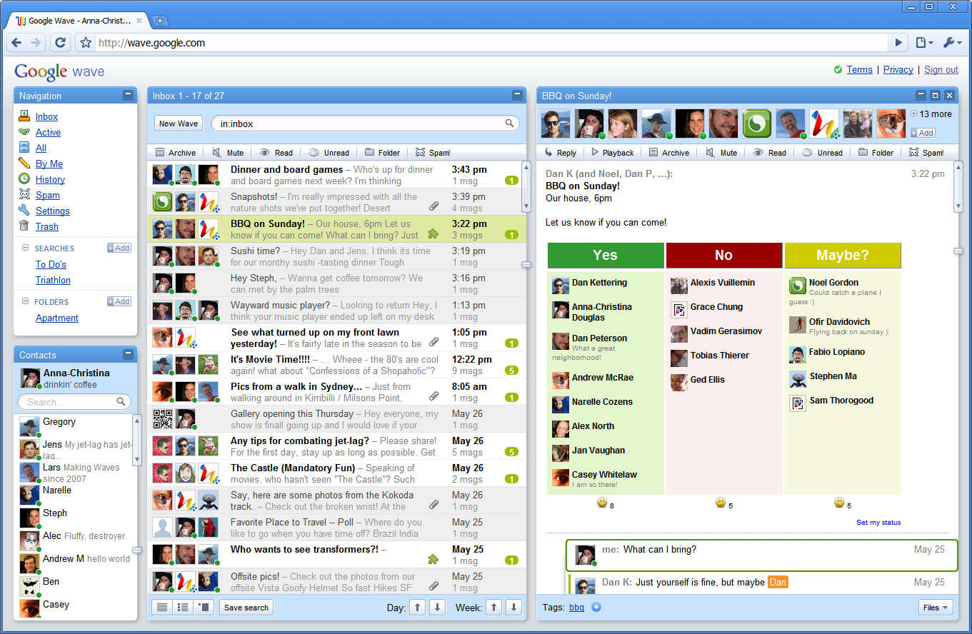 Google Wave Google Wave