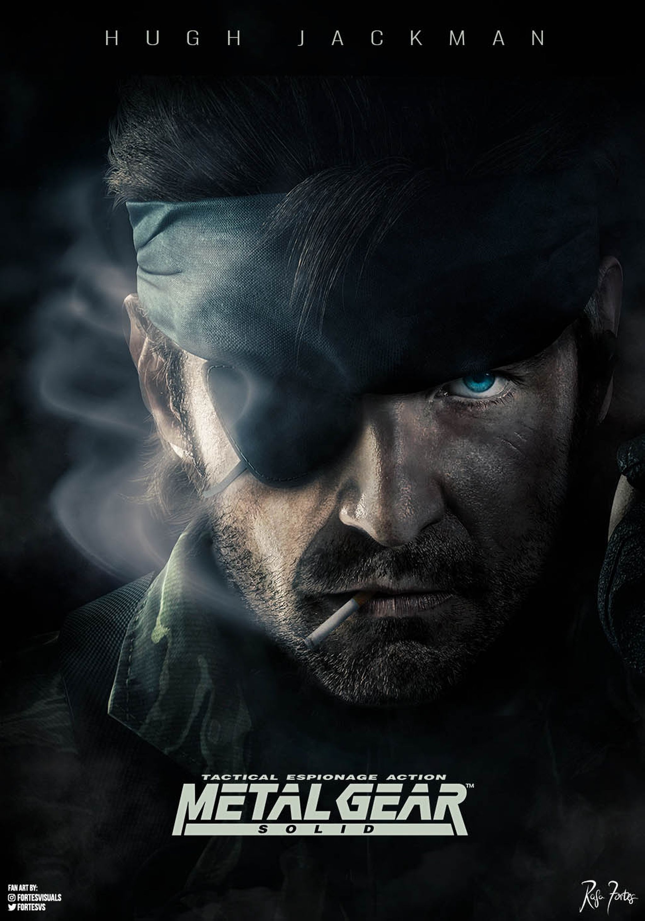Hugh Jackman en Metal Gear Solid