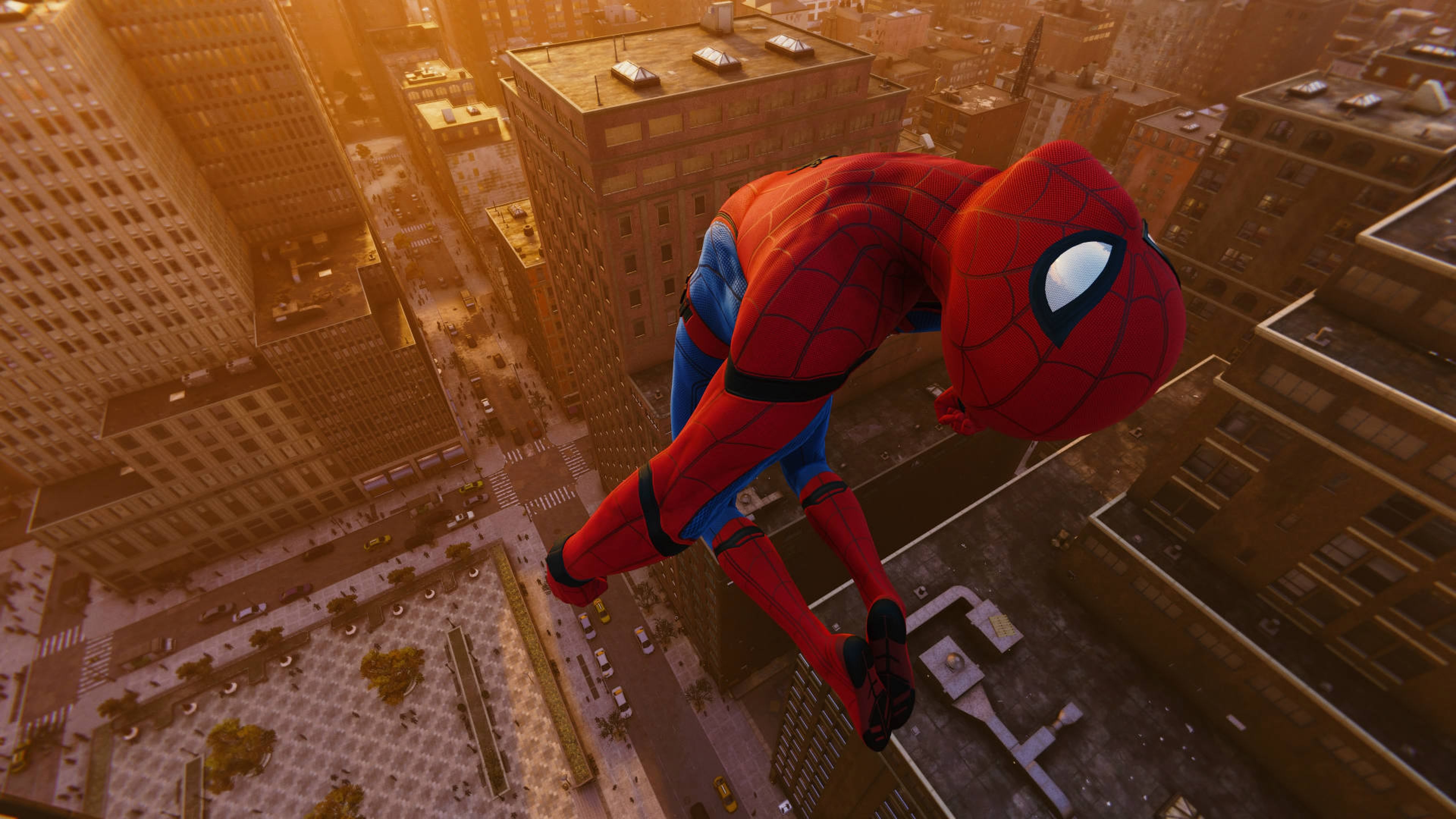 Imágenes del modo foto de Spider-Man para PS4