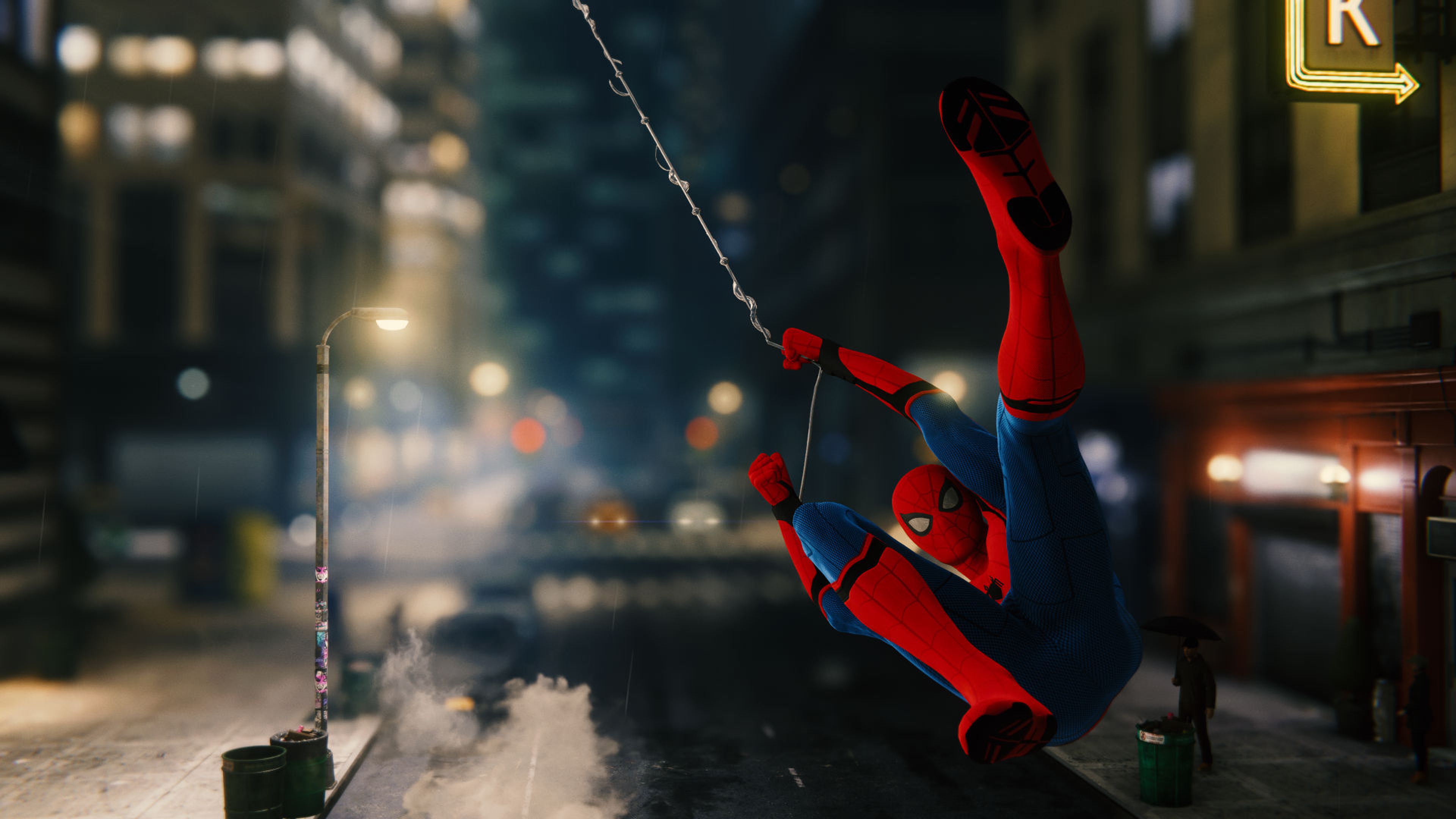 Imágenes del modo foto de Spider-Man para PS4