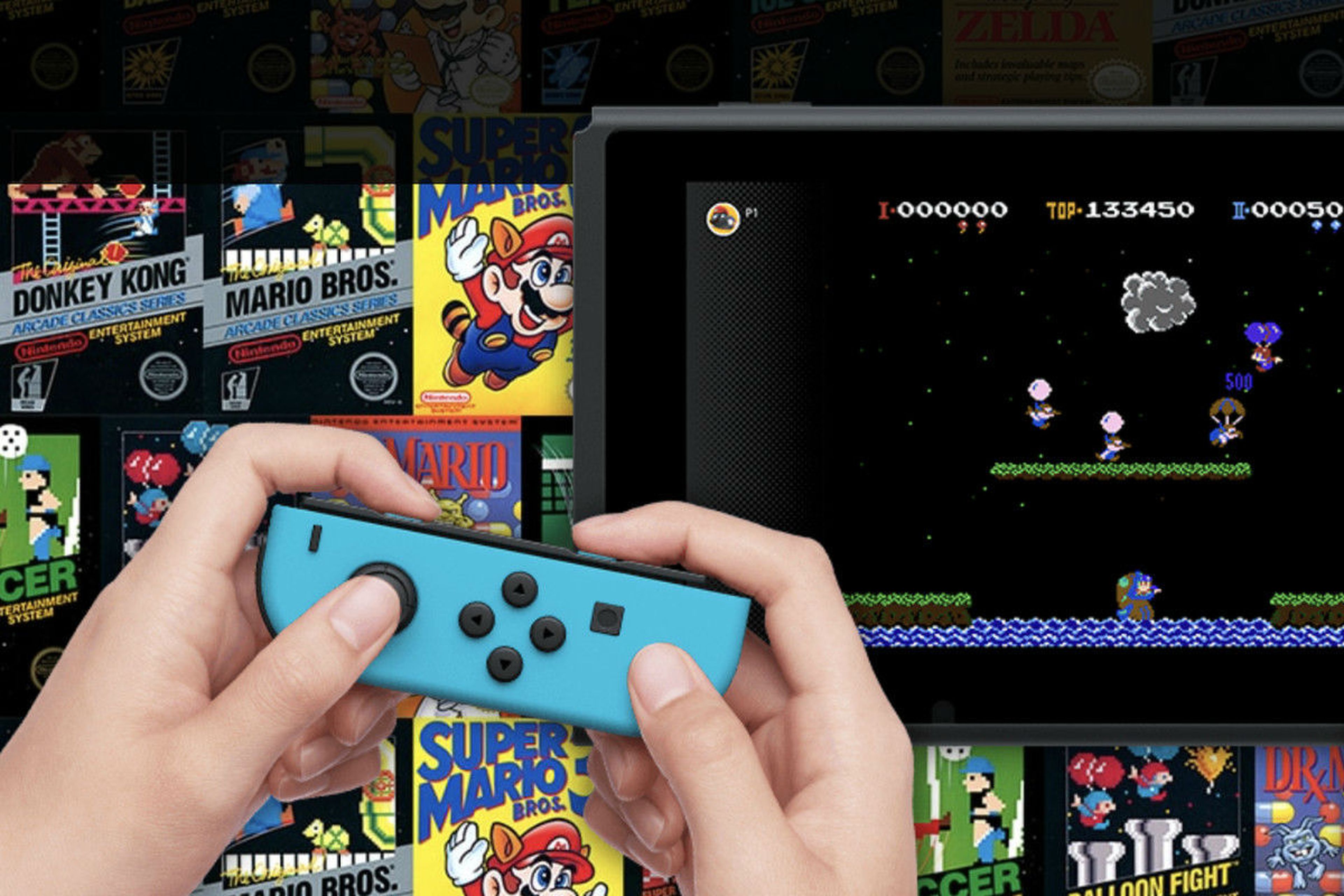 Juegos de NES con Nintendo Switch Online