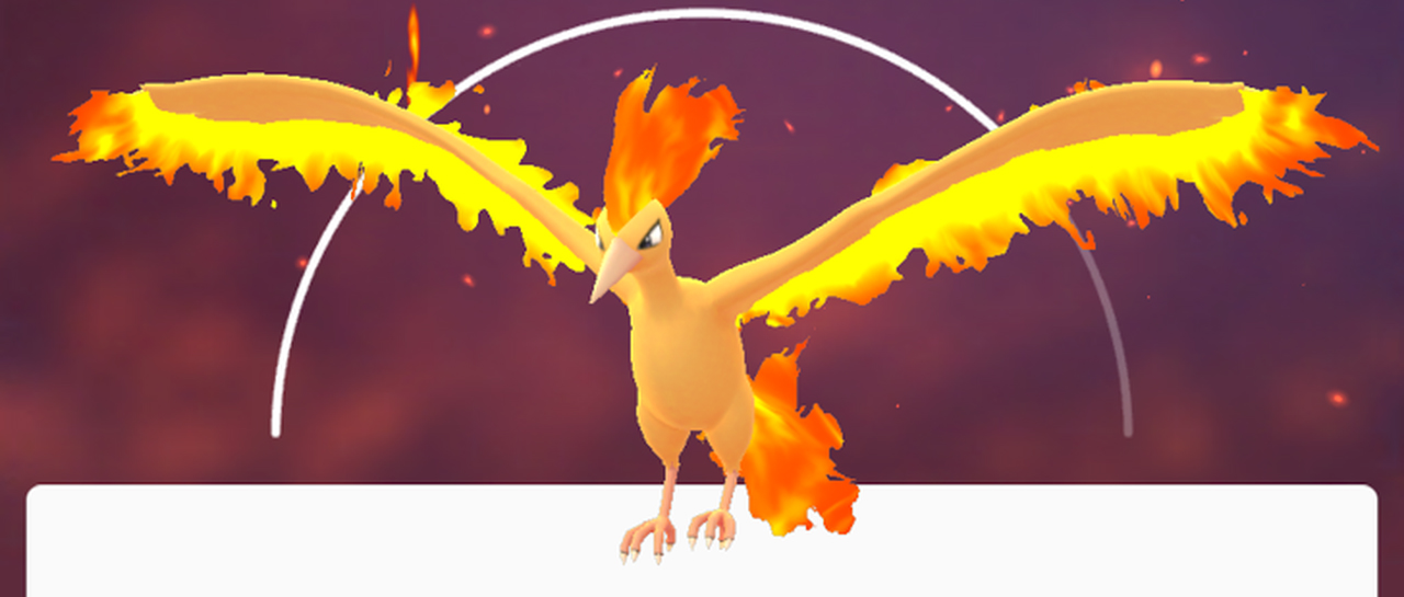 Moltres Pokémon GO moltres