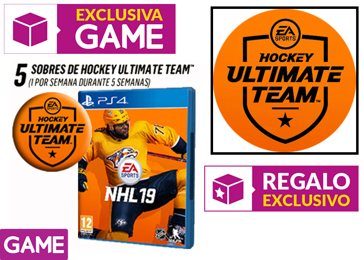 NHL 19 en GAME nhl 19,