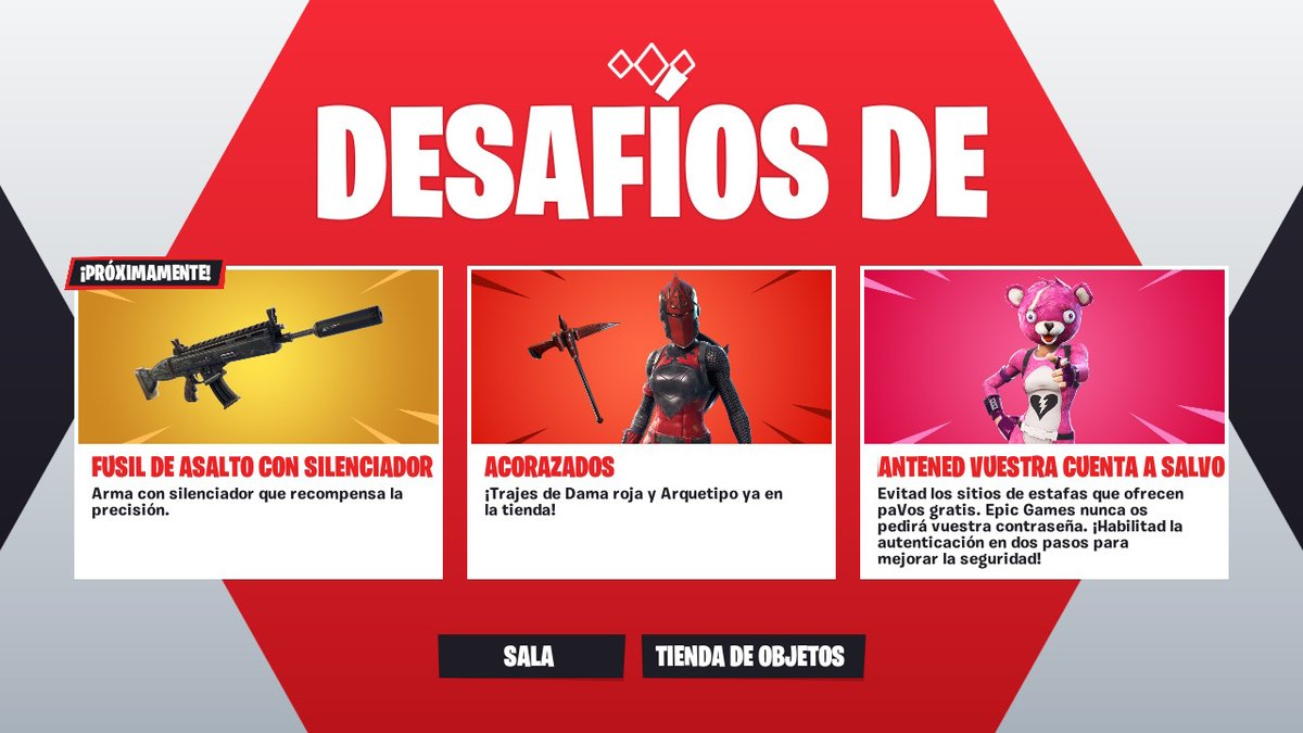 Nuevos elementos de Fortnite Nuevos elementos de Fortnite