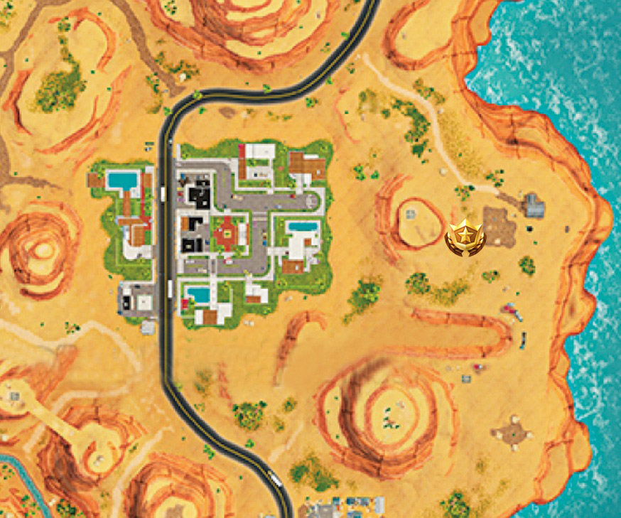 Partida de caza de la semana 1 mapa Partida de caza de la semana 1 mapa