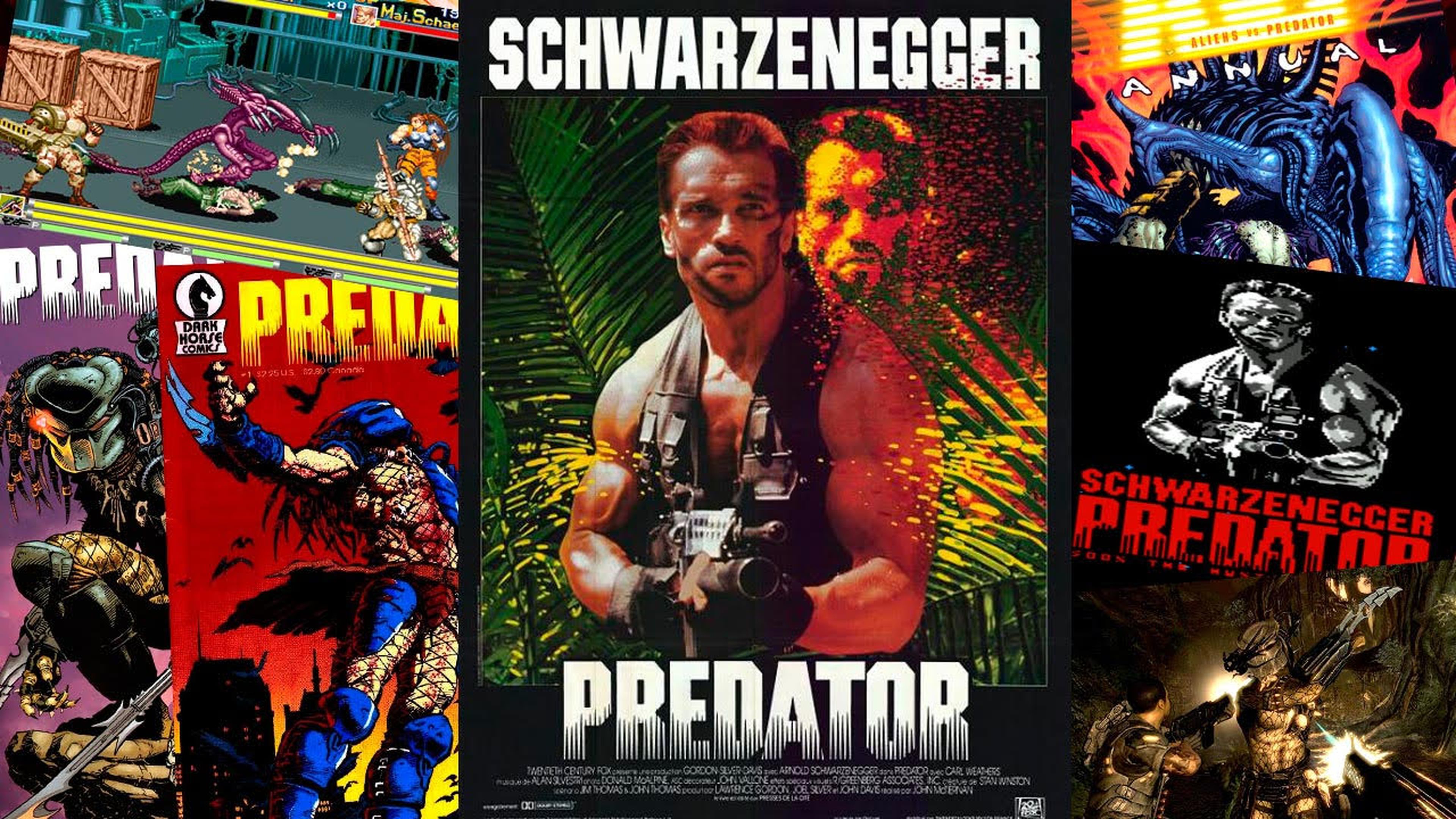 Predator en cine, cómic y videojuegos