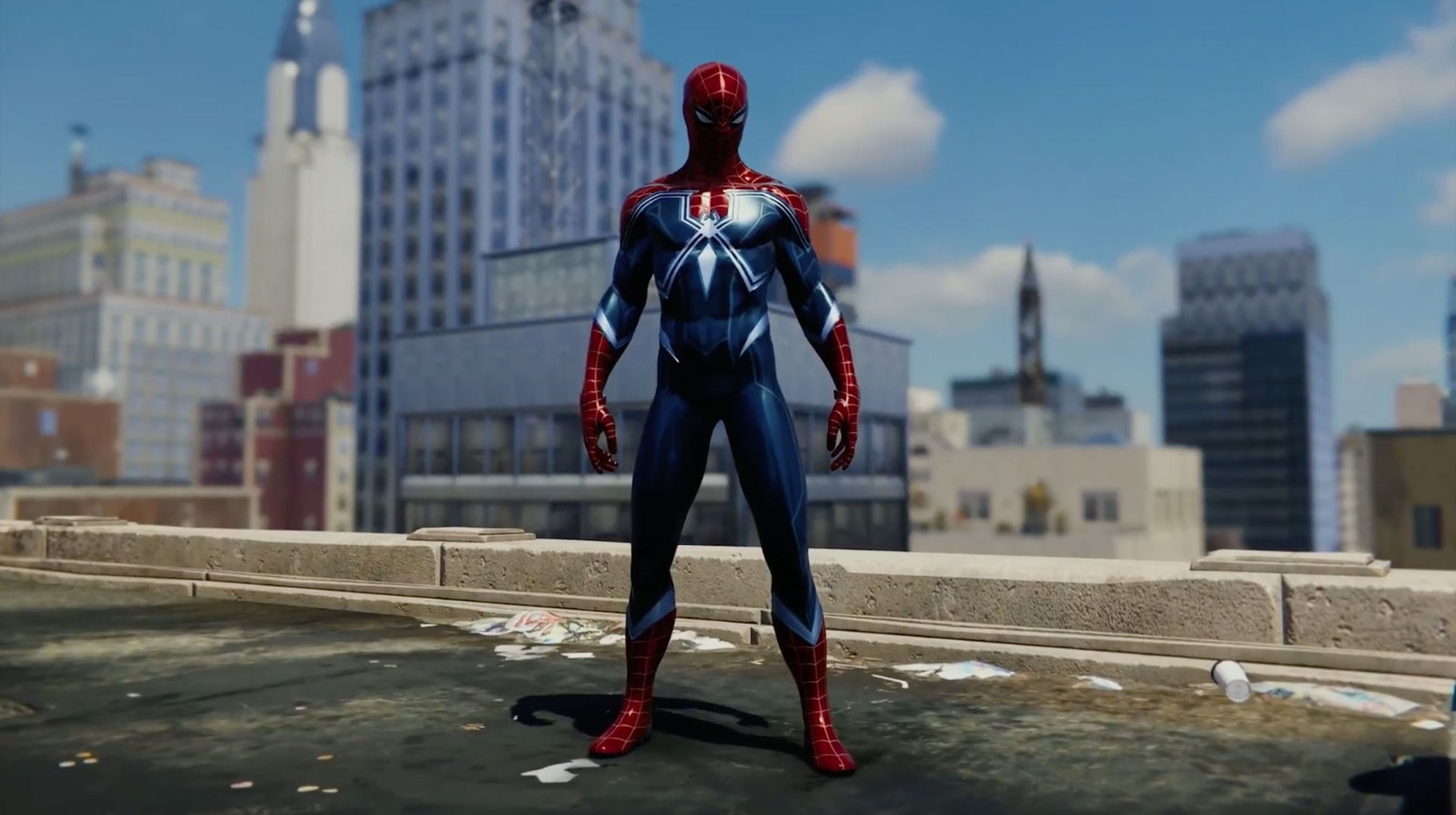 Spiderman PS4 traje DLC