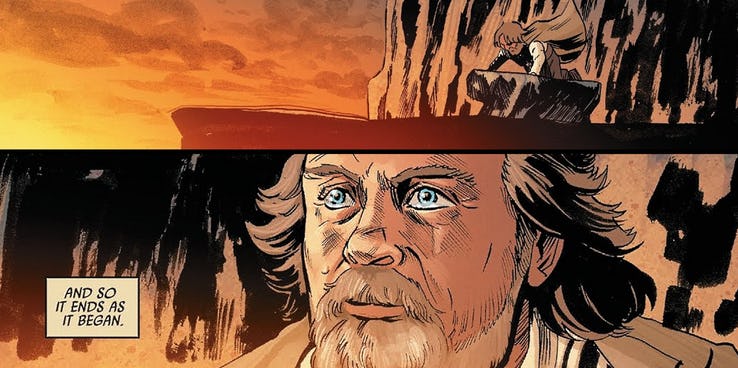 Star Wars Los últimos Jedi - Muerte de Luke Star Wars Los últimos Jedi - Muerte de Luke